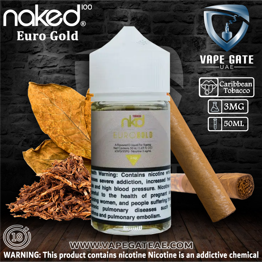 Naked 100 - Euro Gold 60ml / 50ml