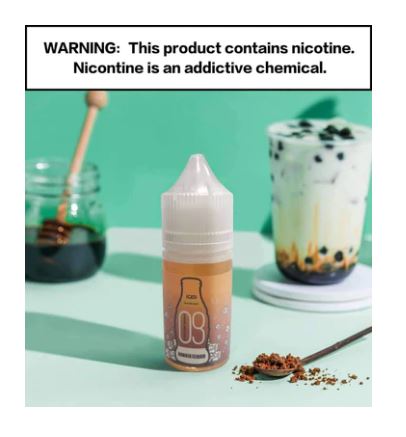 Number 9 Caramel Macchiato - By Number E liquid 30ml Saltnic