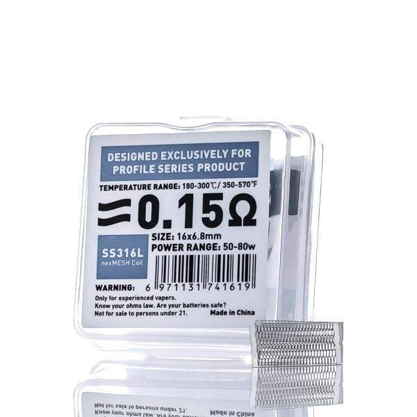 OFRF nexMESH SS316L Coils