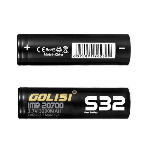 GOLISI S32 20700 3200MAH 30A IMR BATTERY