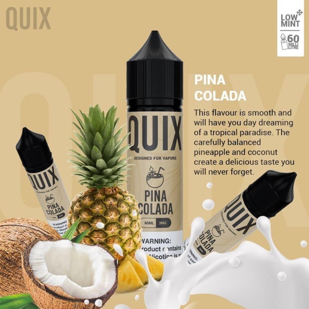 QUIX - PINA COLADA 60ML ELIQUID