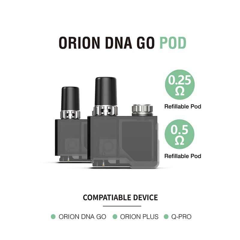 Lost Vape Orion DNA GO Replacement Pods - 2 pcs