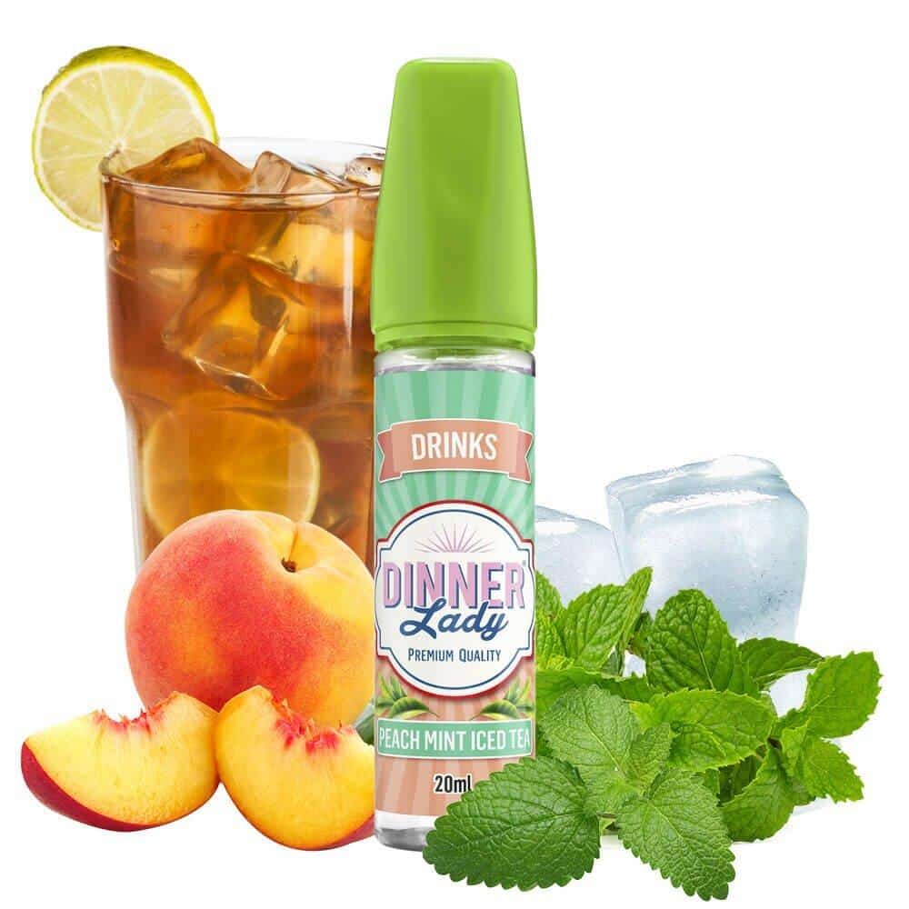 Peach Mint Ice Tea - Dinner Lady