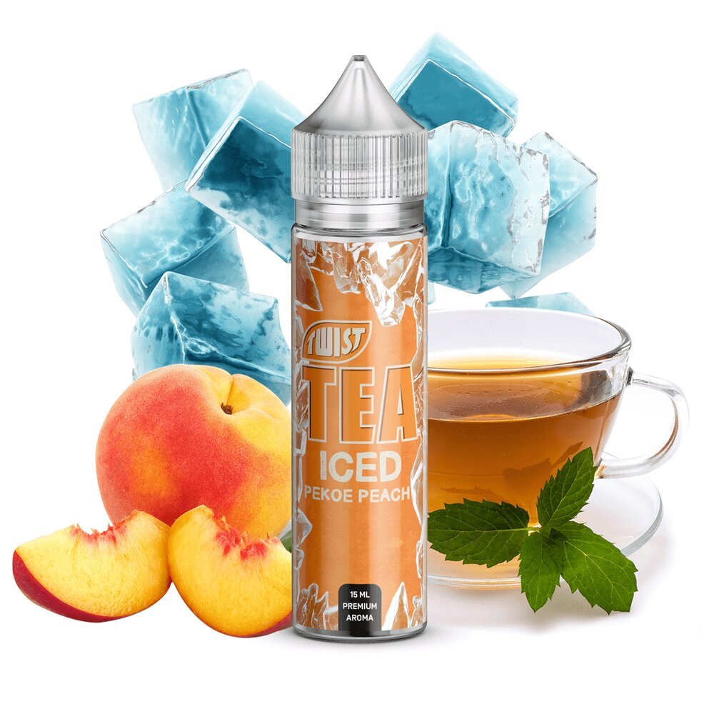 Iced Pekoe Peach 50ml Ejuice by Twist Tea PGVG