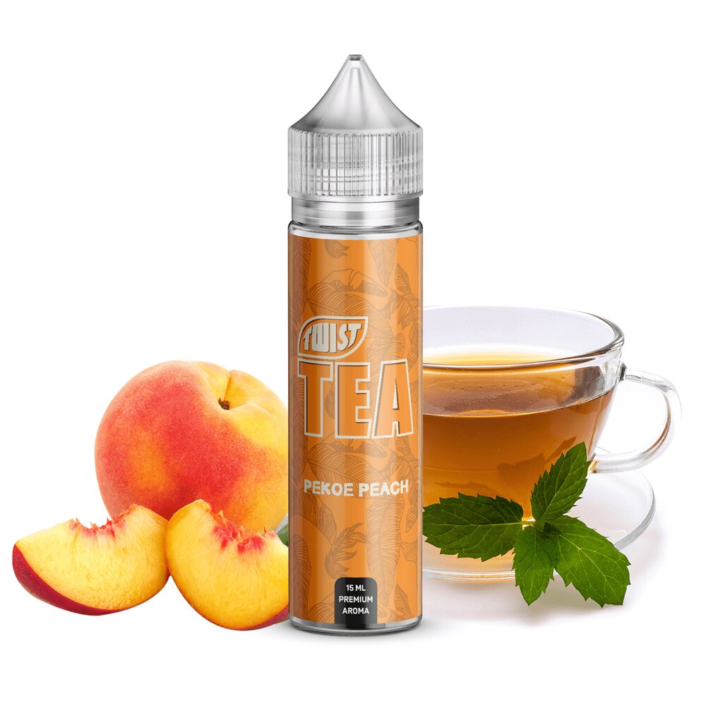 Pekoe Peach 50ml Ejuice by Twist Tea PGVG