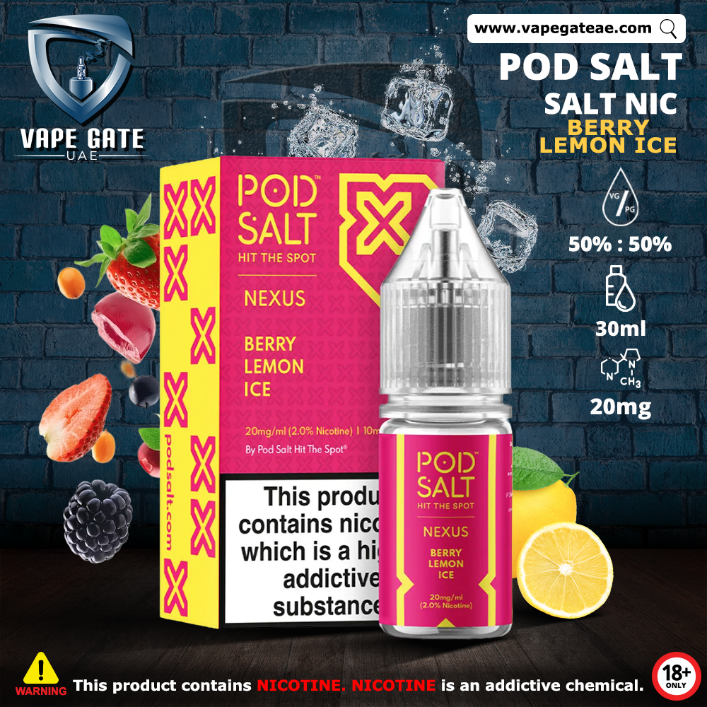 Pod Salt Nexus - Berry Lemon Ice Saltnic