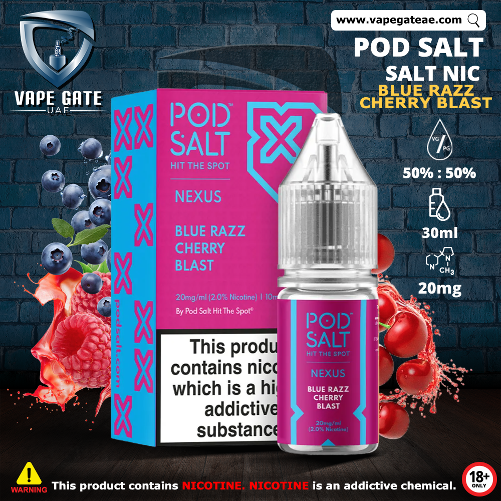 Pod Salt Nexus - Blue Razz Cherry Blast Saltnic