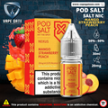 Pod Salt Nexus - Mango Strawberry Peach Saltnic