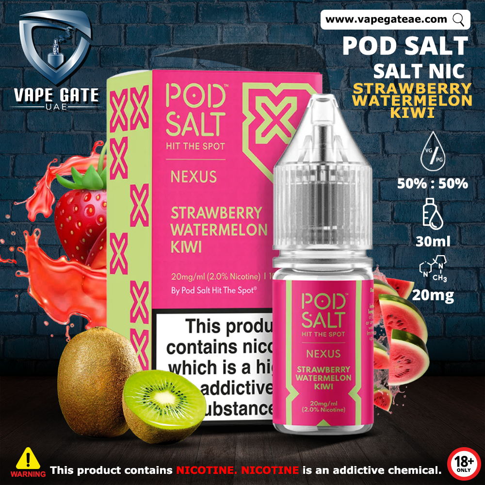 Pod Salt Nexus - Strawberry Watermelon Kiwi Saltnic