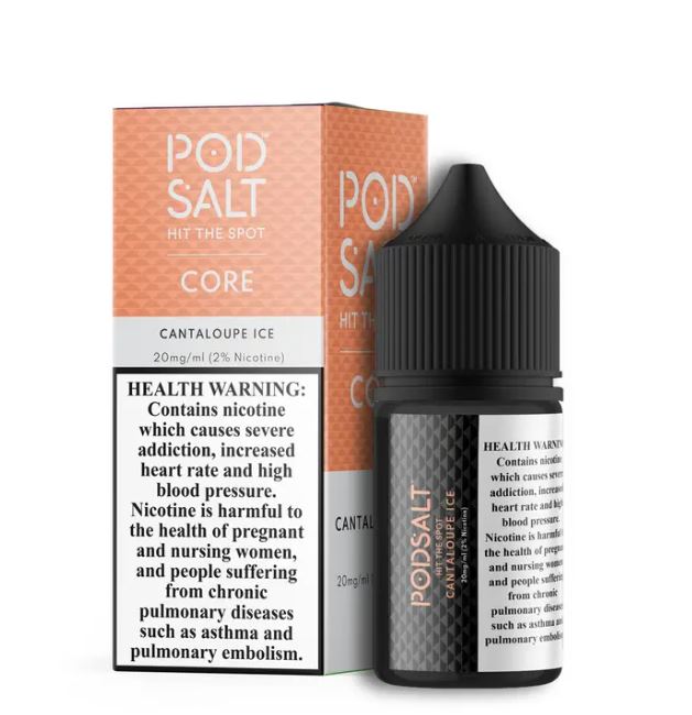 Pod Salt - Cantaloupe Ice Saltnic