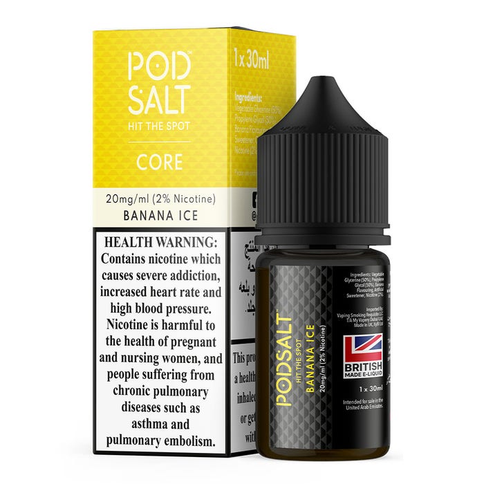 Pod Salt - Banana Ice Saltnic