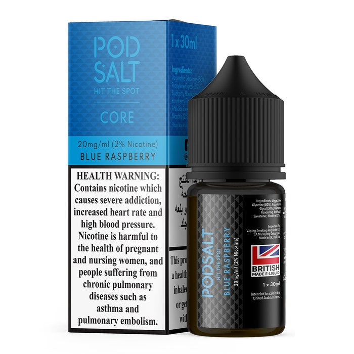 Pod Salt - Blue Raspberry Saltnic
