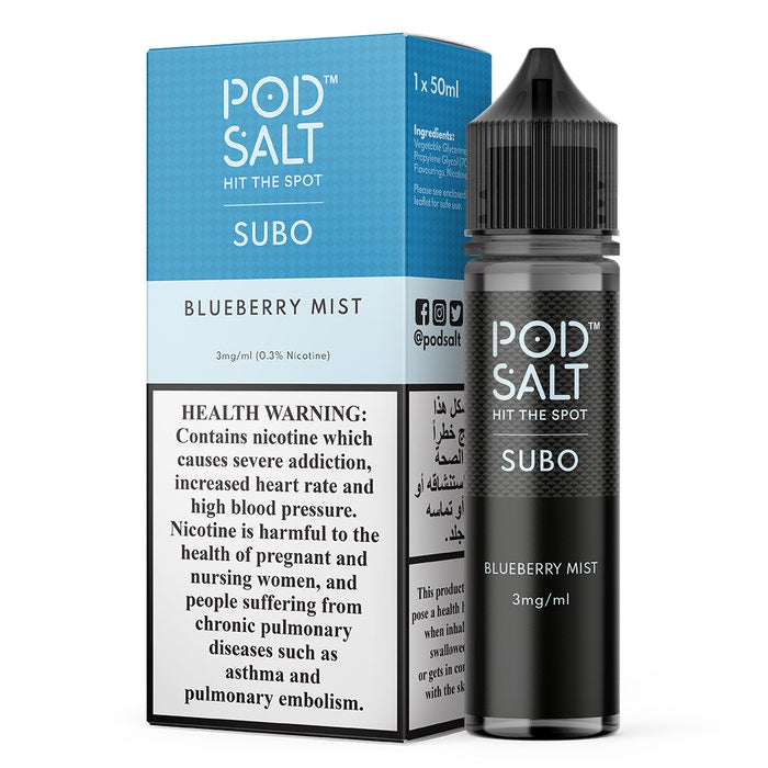 Pod Salt - Blueberry Mist Eliquid