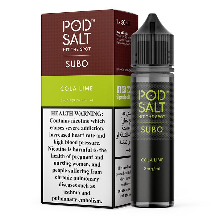 Pod Salt - Cola Lime Eliquid
