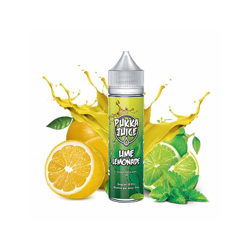 LIME LEMONADE - BY PUKKA JUICE  60ml E JUICE