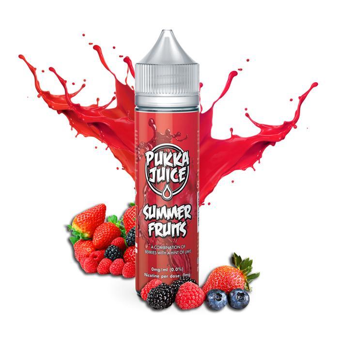 SUMMER FRUITS - BY PUKKA JUICE  60ml E JUICE