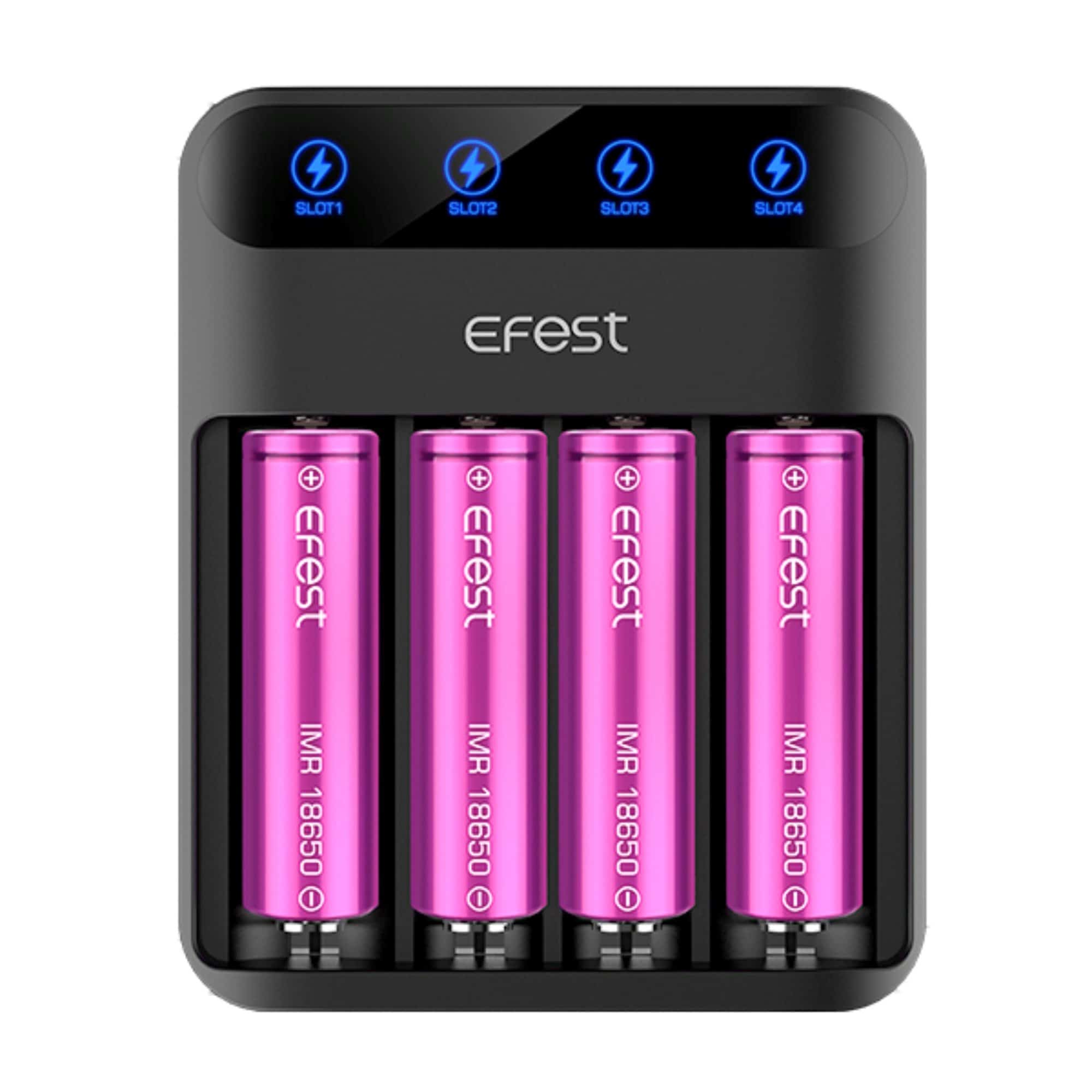 Efest LUSH Q4 4 Bay Battery Charger