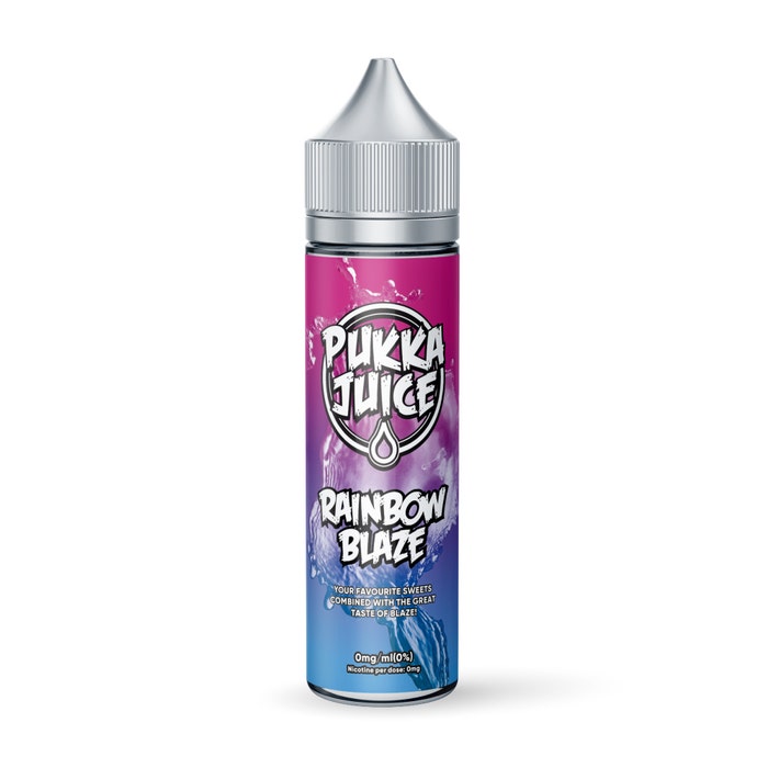 RAINBOW BLAZE - BY PUKKA JUICE  60ml E JUICE