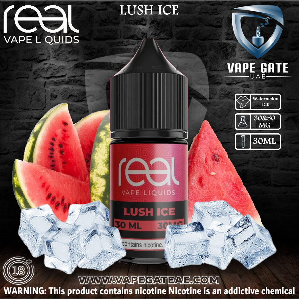 LUSH ICE - REAL VAPE SALTNIC 30ml