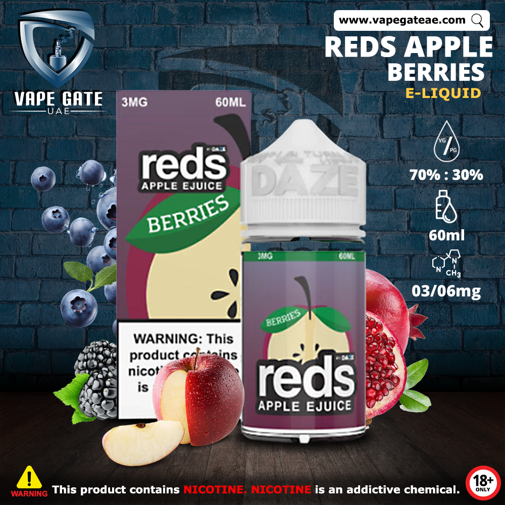 7 DAZE - RED'S APPLE - BERRIES