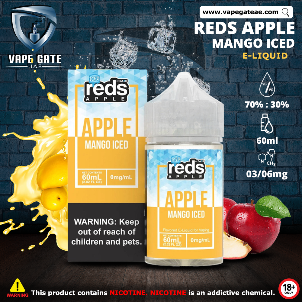 7 DAZE - RED'S APPLE - MANGO ICED