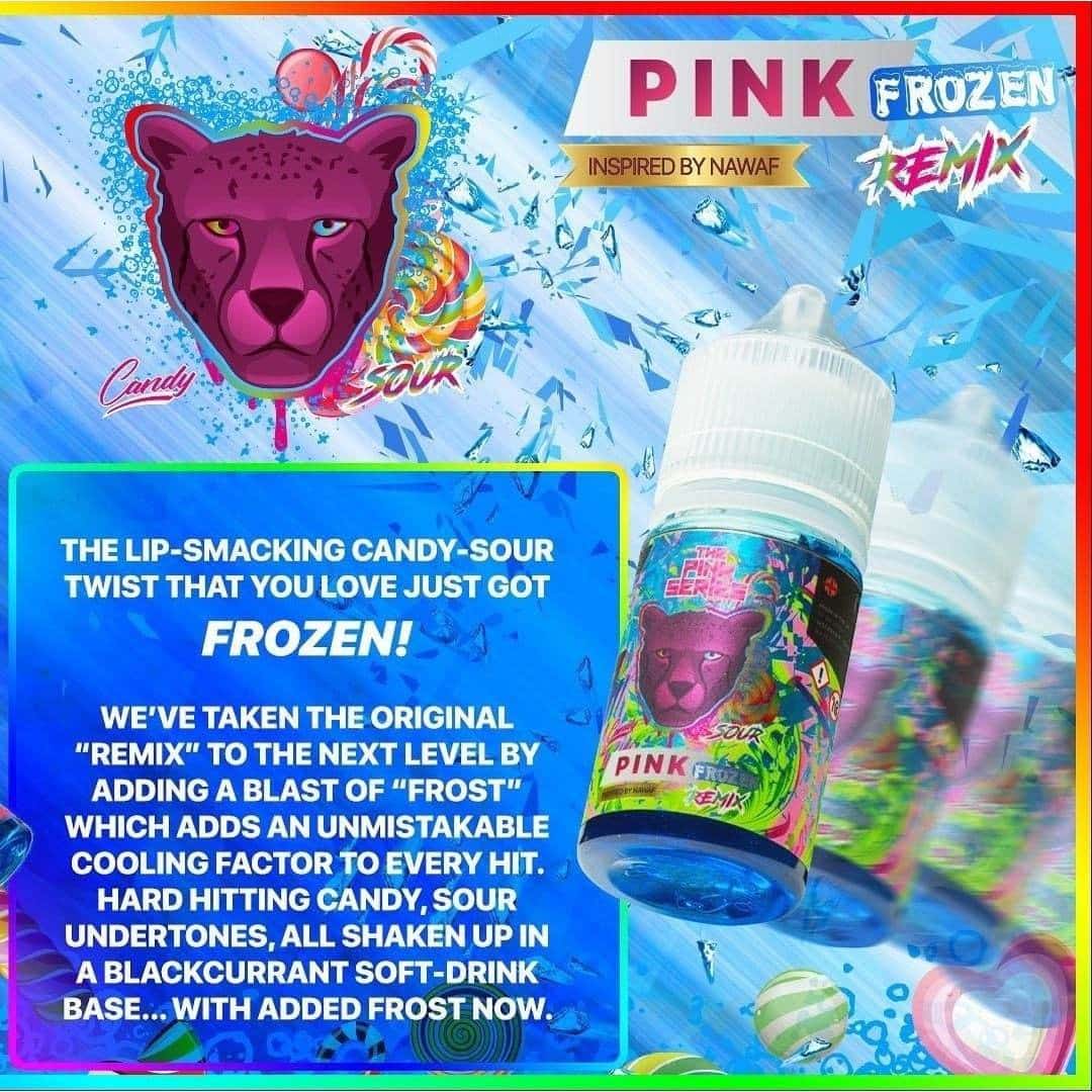 Pink Frozen Remix 30ml SaltNic by Dr. Vapes
