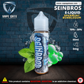 Spearmint Bubblegum 60ml E Liquid 0mg Nicotine by Seinbros