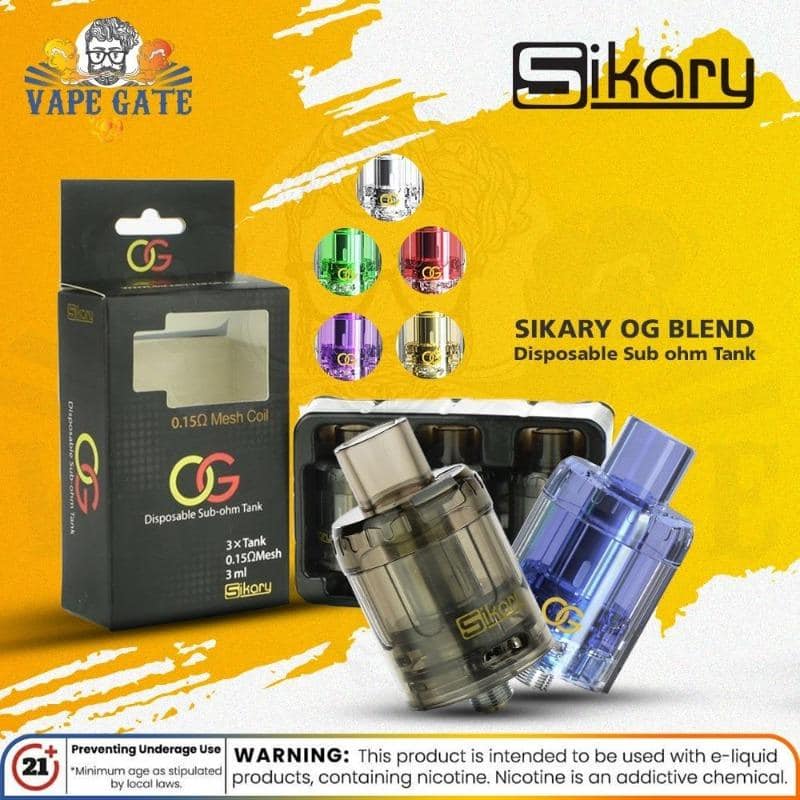 Sikary OG Blend Disposable Sub ohm Tank
