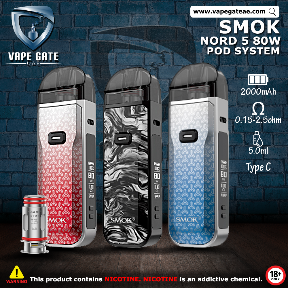 SMOK NORD 5 80W POD SYSTEM