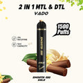 Smooth-500 Gold (1500 MTL & DTL Puffs)