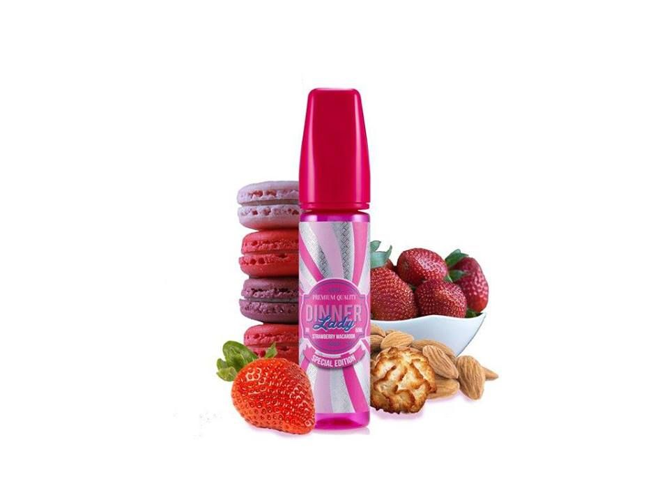 Strawberry Macaroon - Dinner Lady