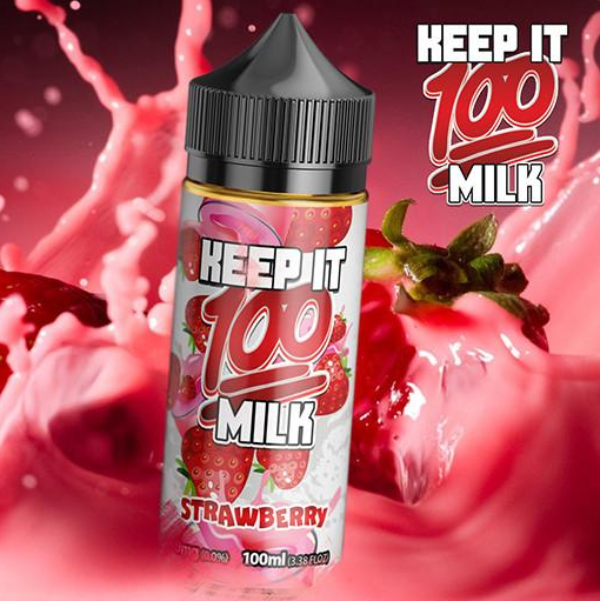 Strawberry Milk E Liquid by Keep It 100