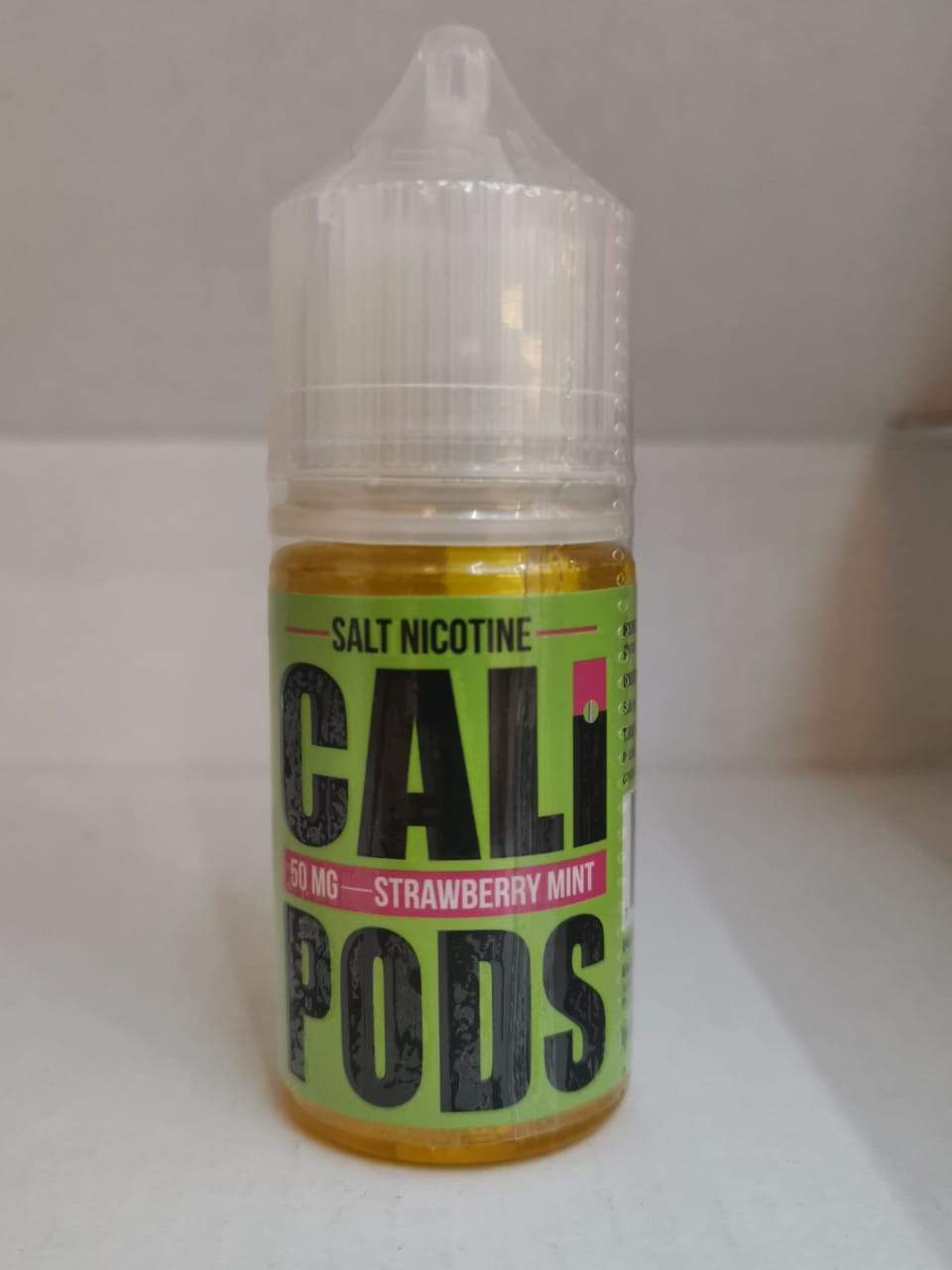 STRAWBERRY MINT 30ml Saltnic by CALI PODS