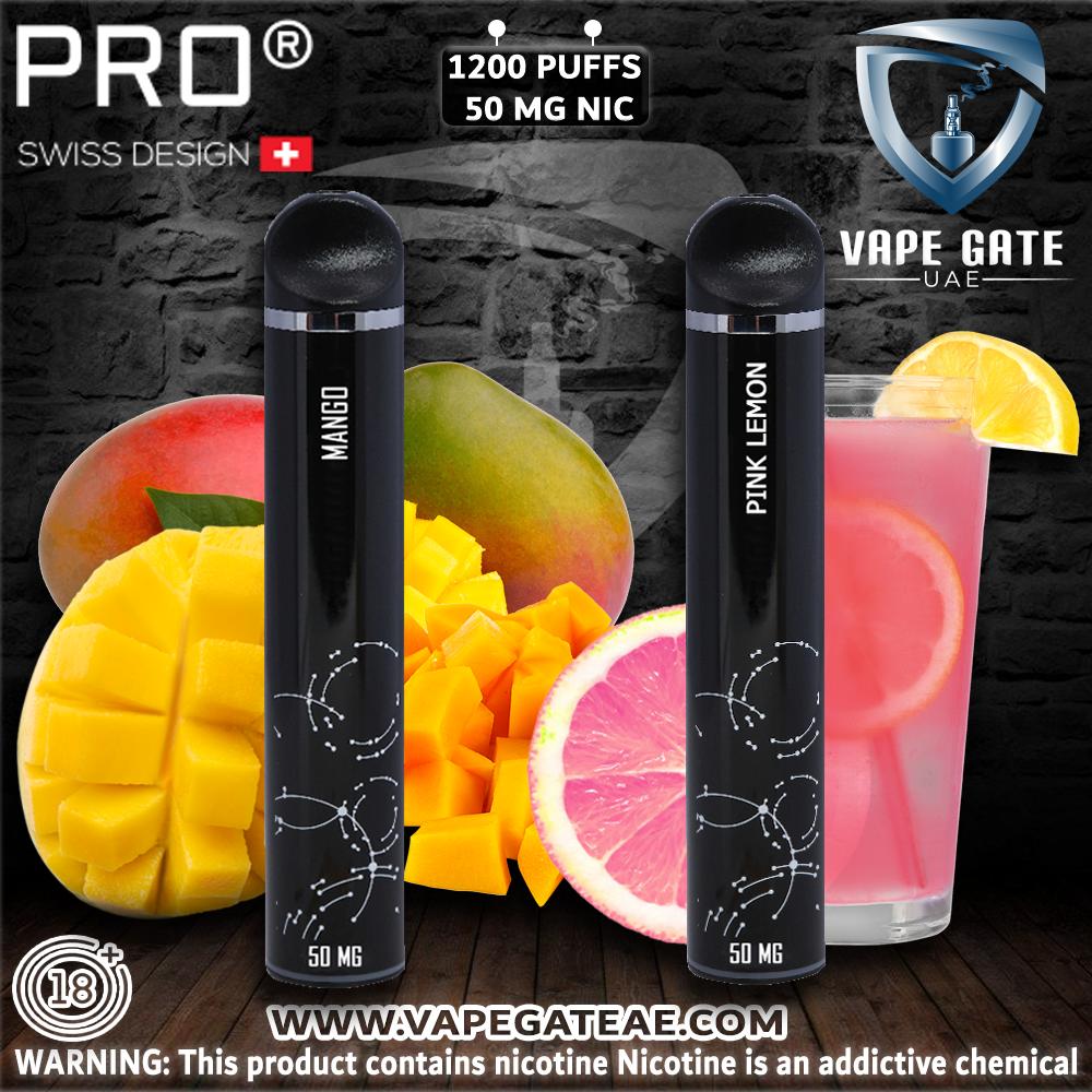 SWISS PRO Disposable Pod System (1200 Puffs)