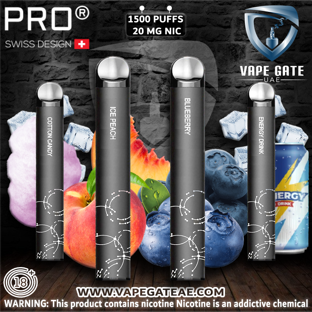 SWISS PRO Disposable Pod System 1500 Puffs