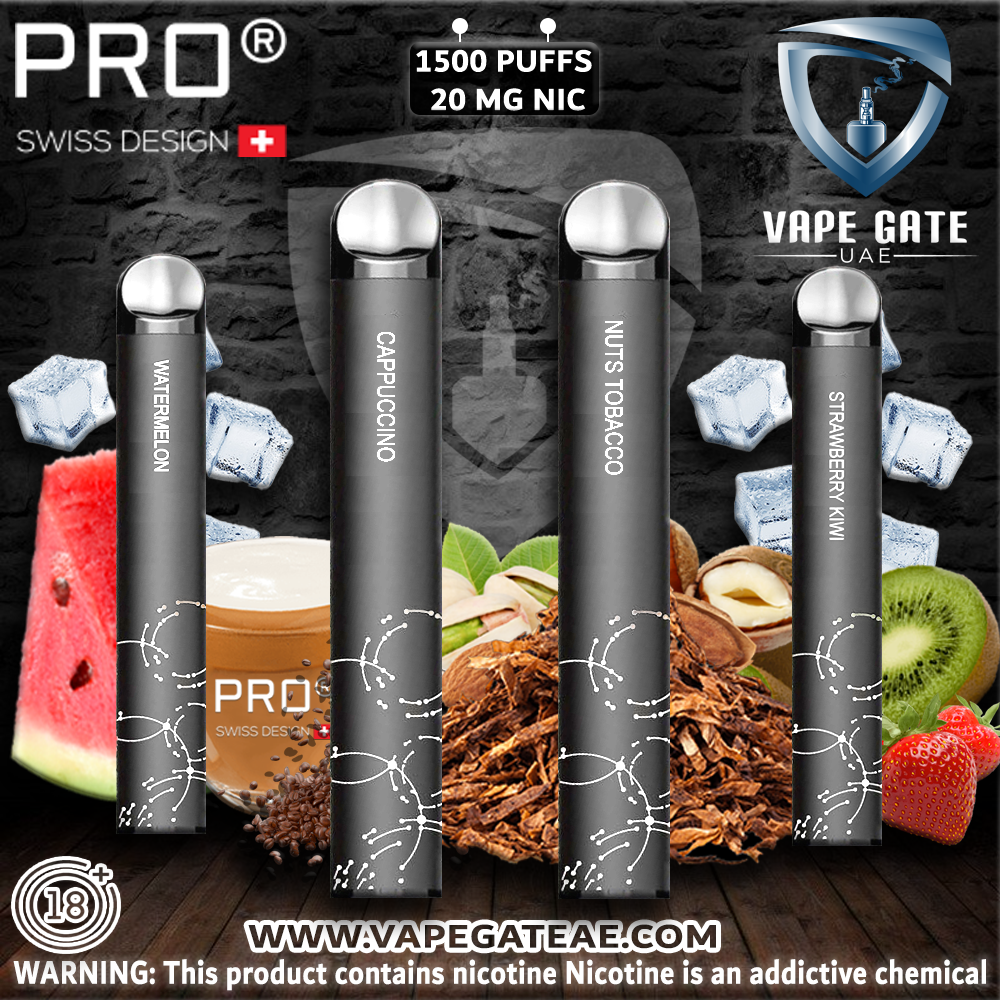 SWISS PRO Disposable Pod System 1500 Puffs