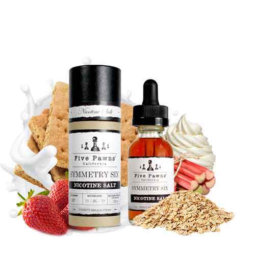 Symmetry Six - 30ml SaltNic by Five Pawns California