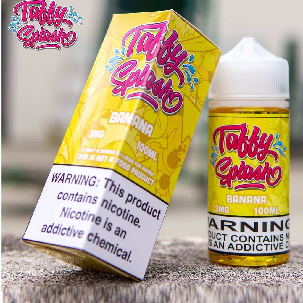 Banana Taffy E liquid by Taffy Splash