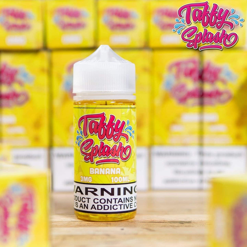 Banana Taffy E liquid by Taffy Splash