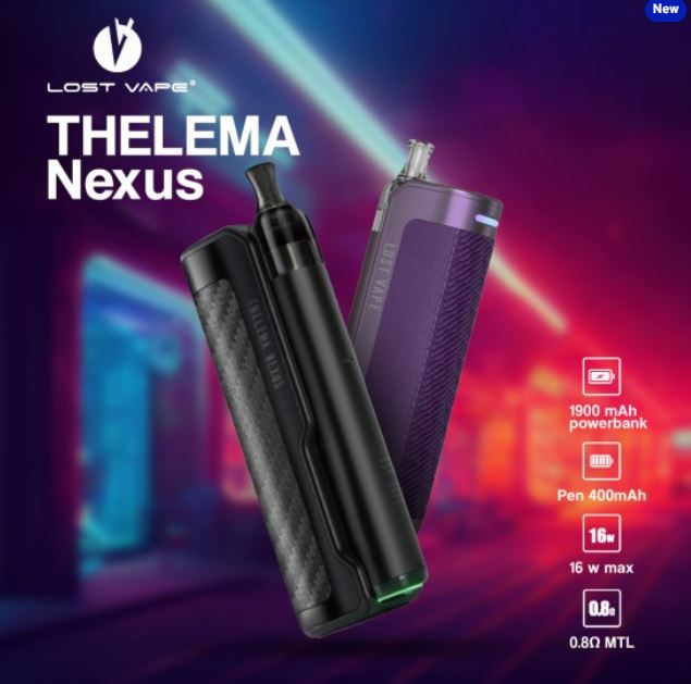 Thelema Nexus Pod Kit - by Lost Vape