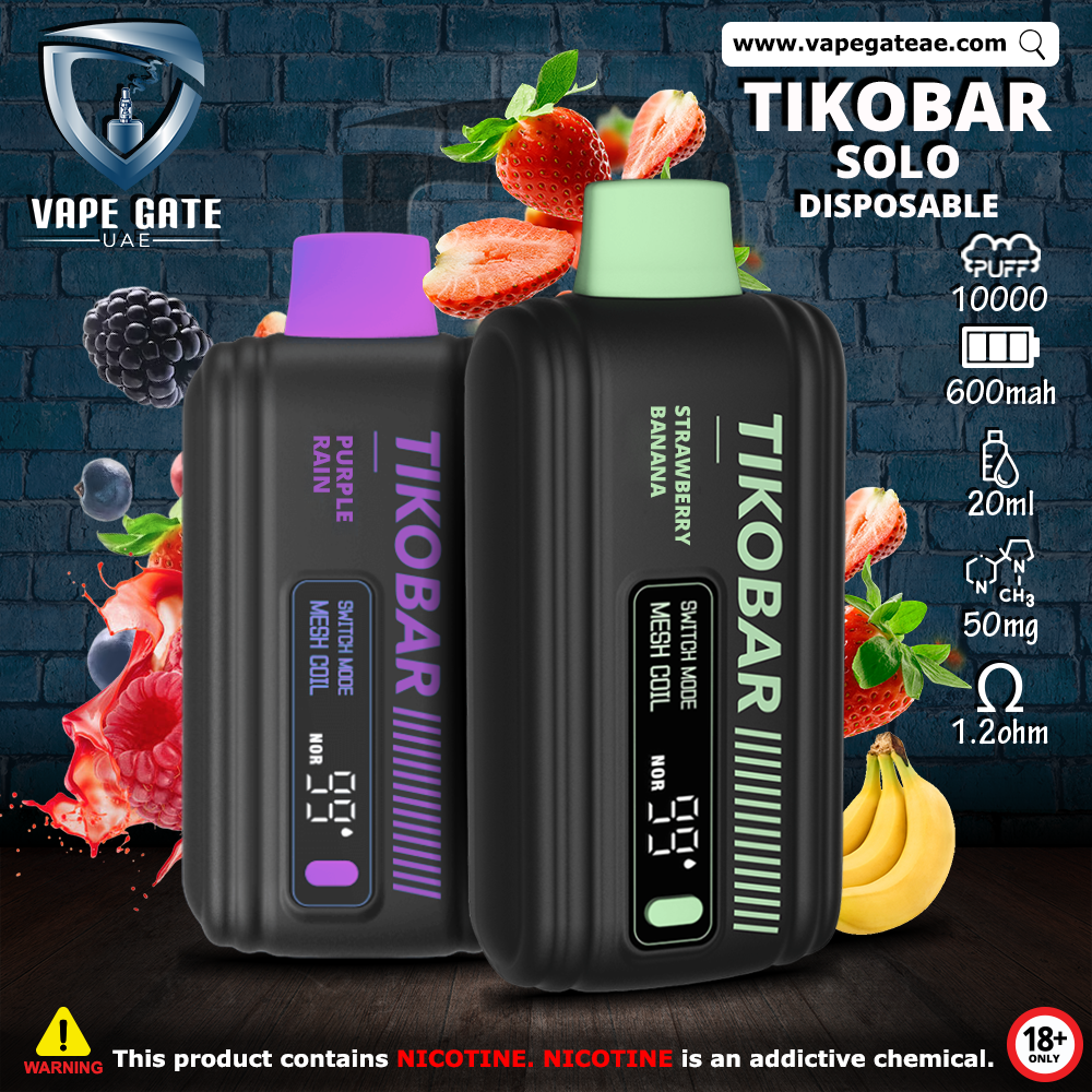 Tikobar Solo Disposable Vape (10,000 Puffs)