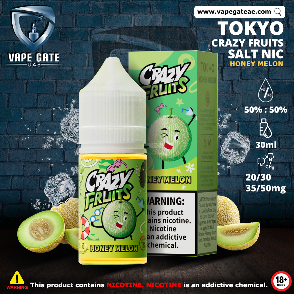 Tokyo Crazy Fruits Honey Melon Saltnic 30ml