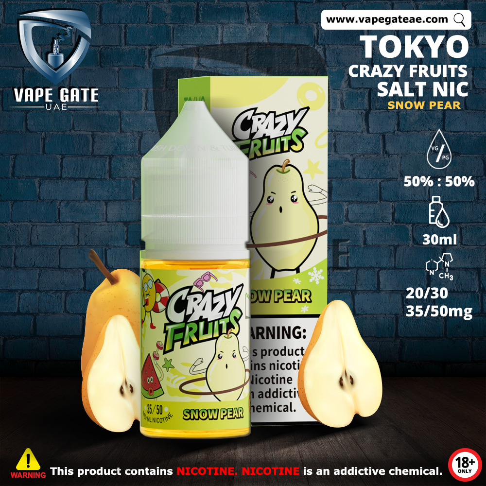 Tokyo Crazy Fruits Snow Pear Saltnic 30ml