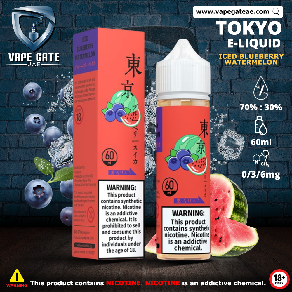 Tokyo Iced Blueberry Watermelon E Liquid