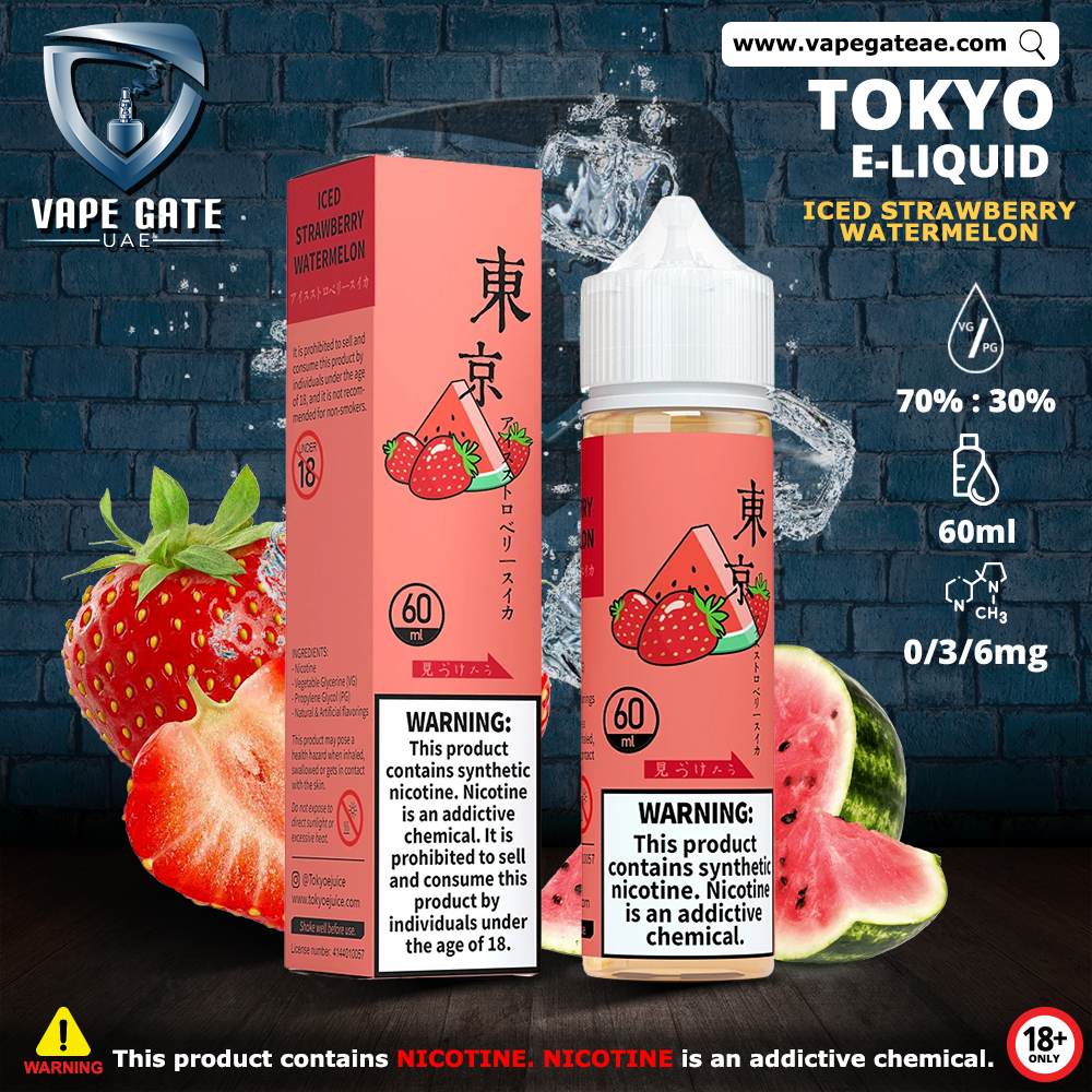 TOKYO Iced Strawberry Watermelon E Liquid