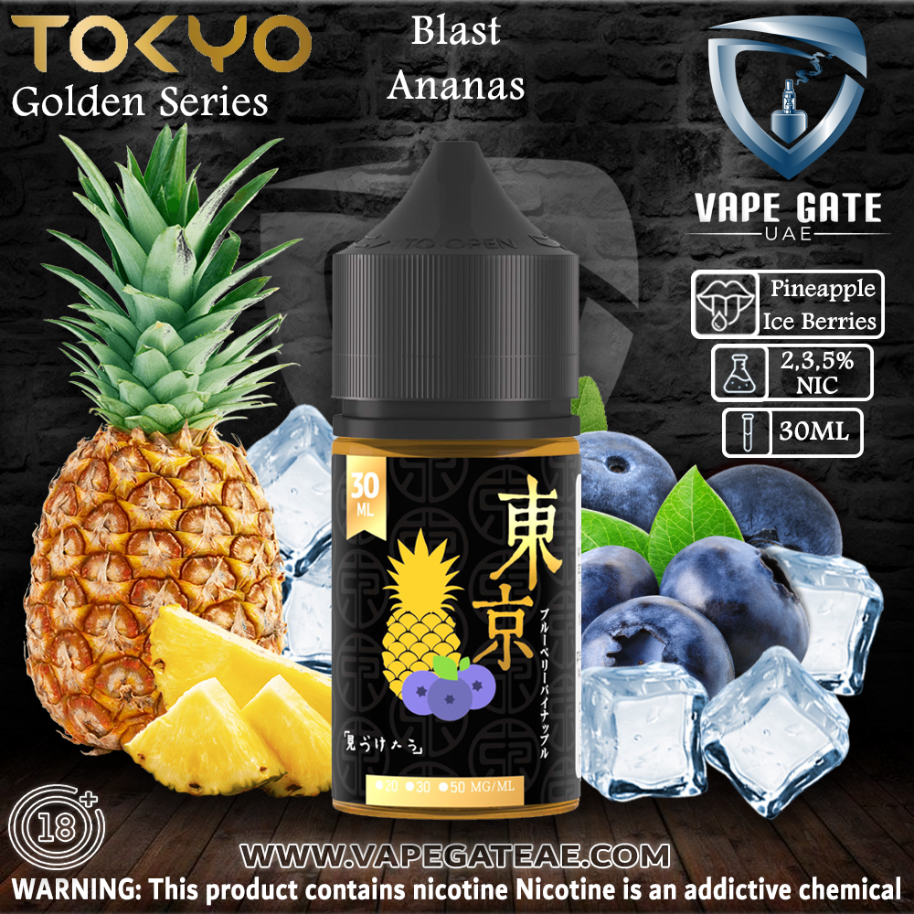 Tokyo Golden Series Blast Ananas Saltnic 30ml