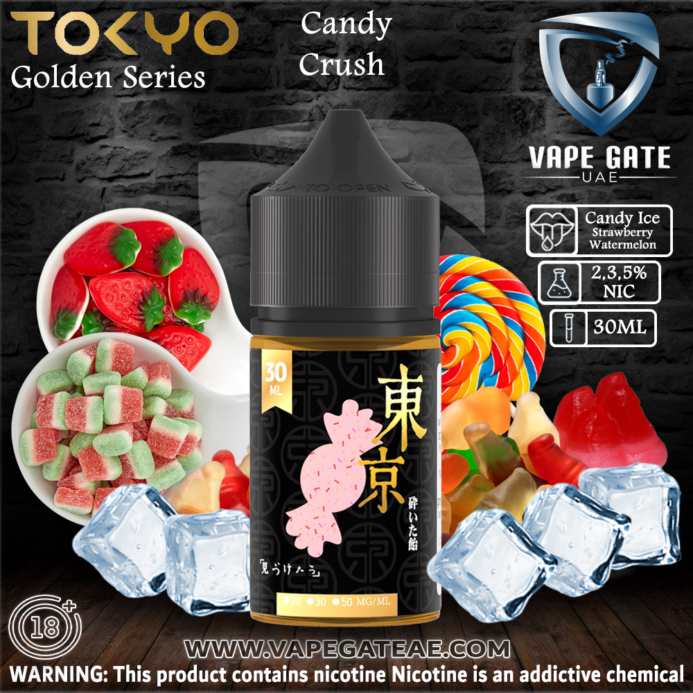 Tokyo Golden Series Candy Crush Saltnic 30ml