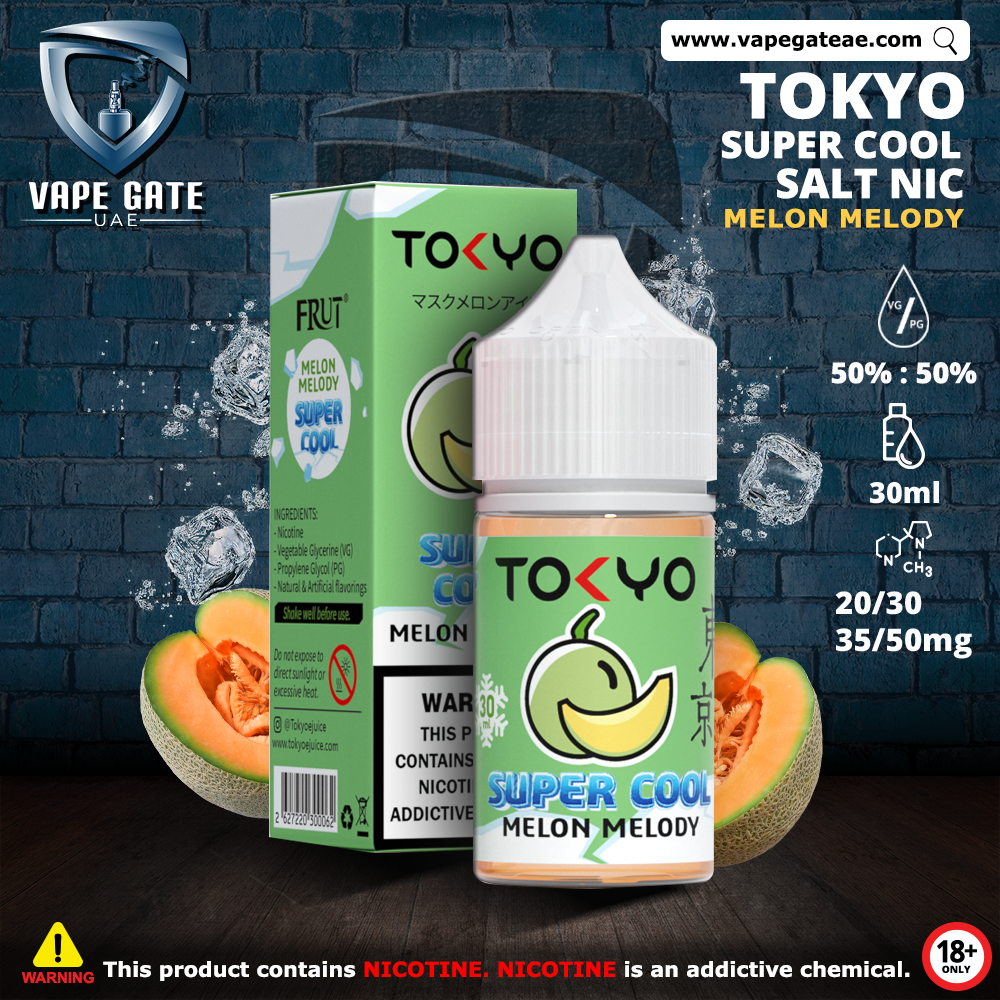Tokyo Super Cool Melon Melody Saltnic 30ml