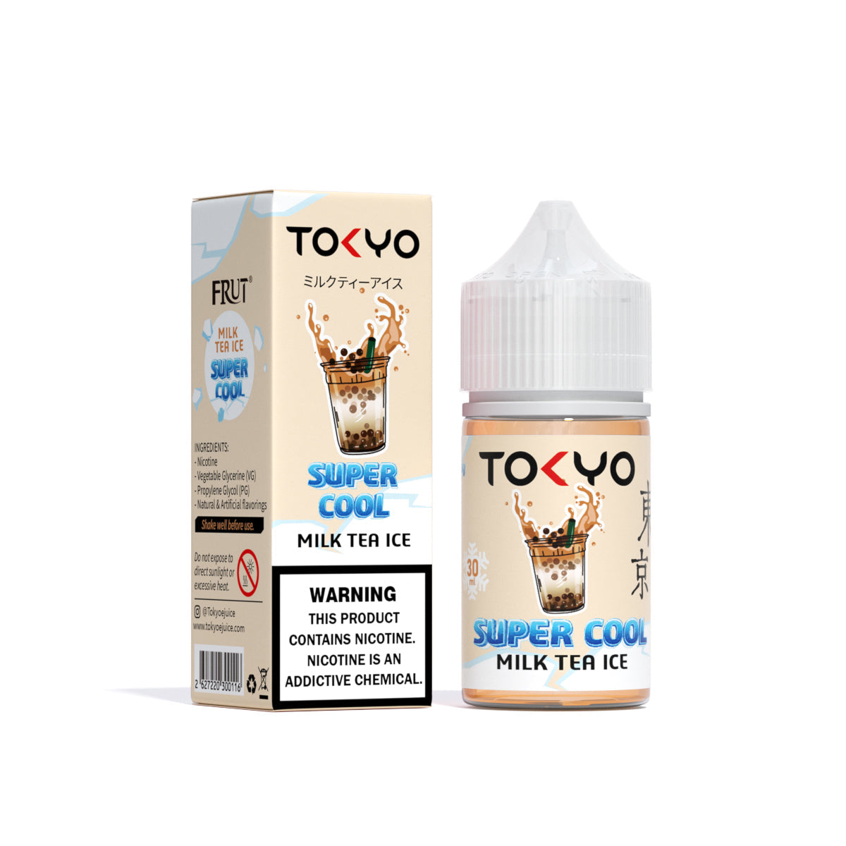Tokyo Super Cool Milk Tea Ice Saltnic 30ml