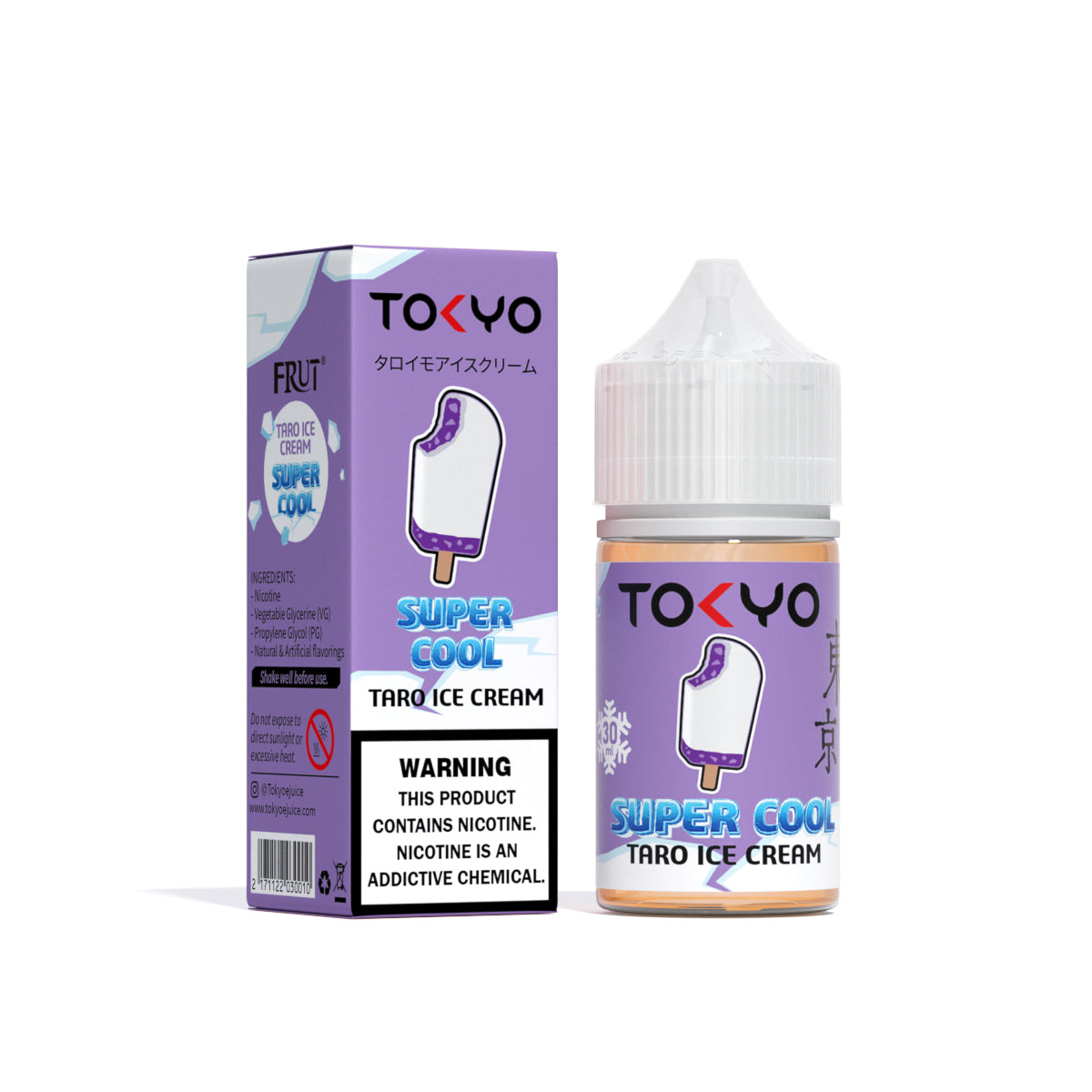 Tokyo Super Cool Taro Ice Cream Saltnic 30ml